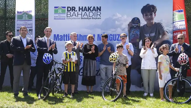 Bahçelievler’de Gençler İçin Yeni Bir Rüzgar: Mattia Ahmet Minguzzi Skate Parkı Açıldı!