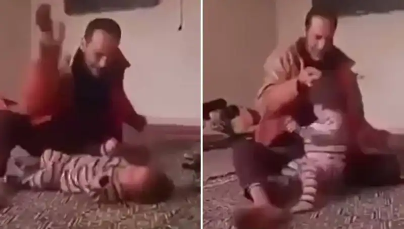 Çocuğuna Uyguladığı Şiddetle Toplumun Tepkisini Çeken Baba Tutuklandı