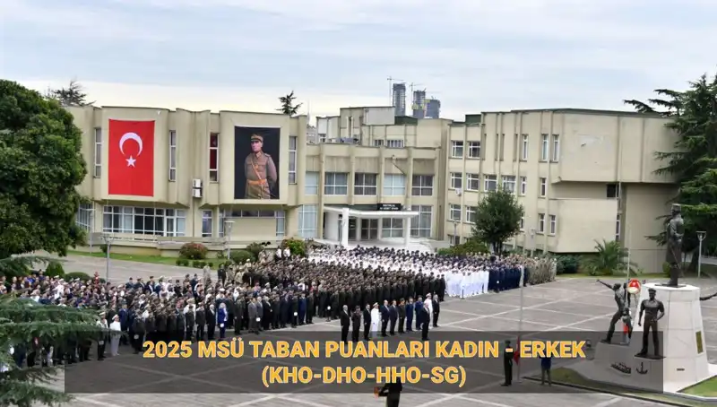 2025 MSÜ Taban Puanları Açıklandı: Harp Okulları ve Meslek Yüksekokulları için Gerekli Notlar