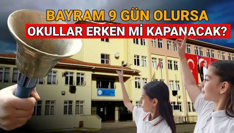 Okullar Ne Zaman Kapanıyor? 2025 Yaz Tatili Takvimi ve Bayram Tatili Detayları