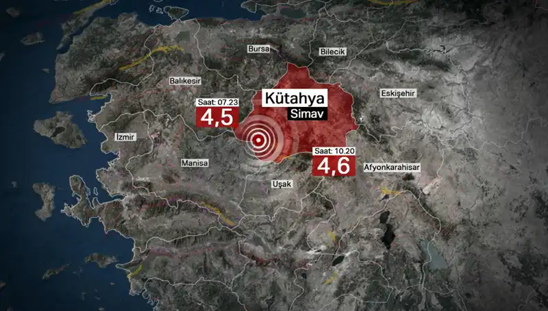 Kütahya'da Deprem Şoku: İki İlçede Okullar Tatil Edildi