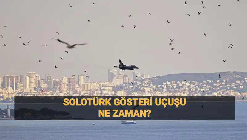 İzmit Semalarında Heyecan Verici SOLOTÜRK Gösterisi Yaklaşıyor!