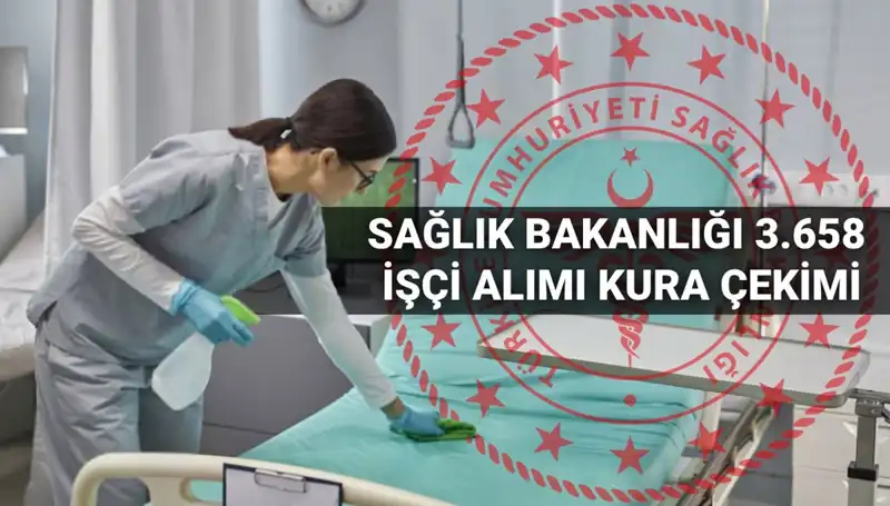 Sağlık Bakanlığı 2025 İşçi Alımı Kura Takvimi Açıklandı: 3.658 Şanslı Aday