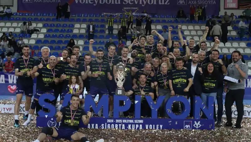Kupa Voley'de Fenerbahçe, Şampiyonluk Yolu ile Tarihe Geçti!