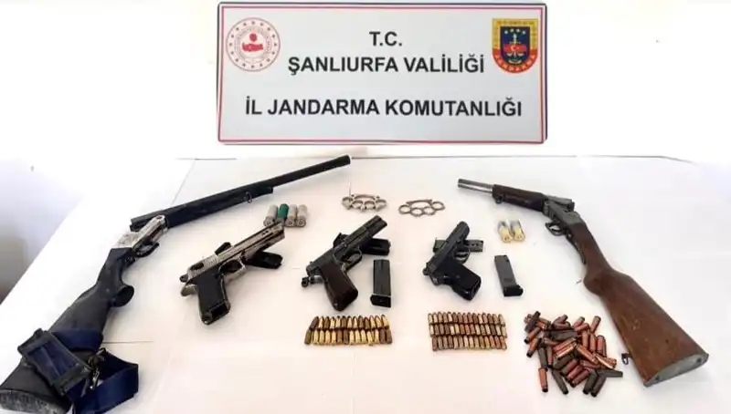 Şanlıurfa'da Ruhsatsız Silah Operasyonunda Dikkat Çeken Tutuklama