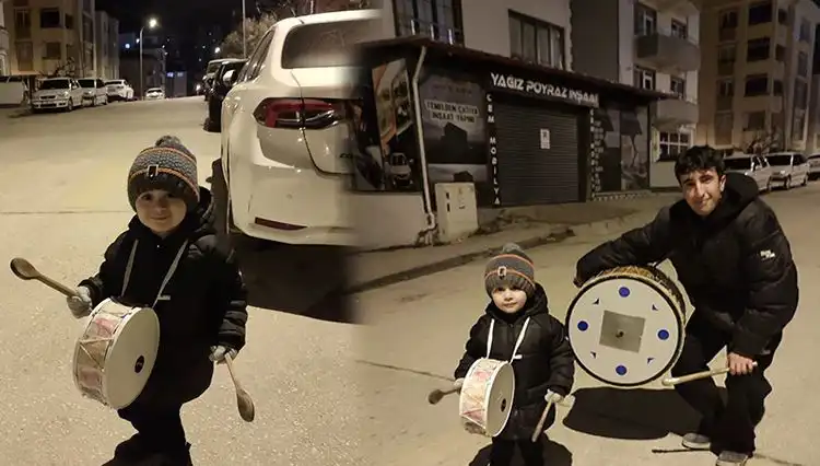 Türkiye’nin Minik Ramazan Davulcusu: Geleneği Yaşatıyor