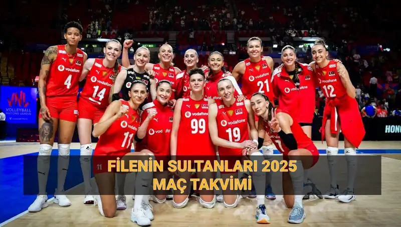 2025 Filenin Sultanları: A Milli Kadın Voleybol Takımı Maç Takvimi Açıklandı