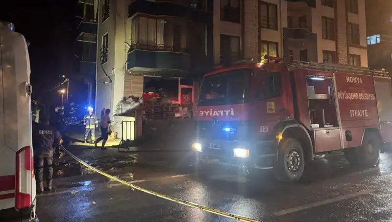 Marketteki Yangın Korkuttu: Bir Can Kaybı Yaşandı
