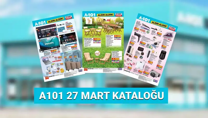 27 Mart'ta A101'de Kaçırılmayacak Fırsatlar: Dizüstü Bilgisayar ve Daha Fazlası