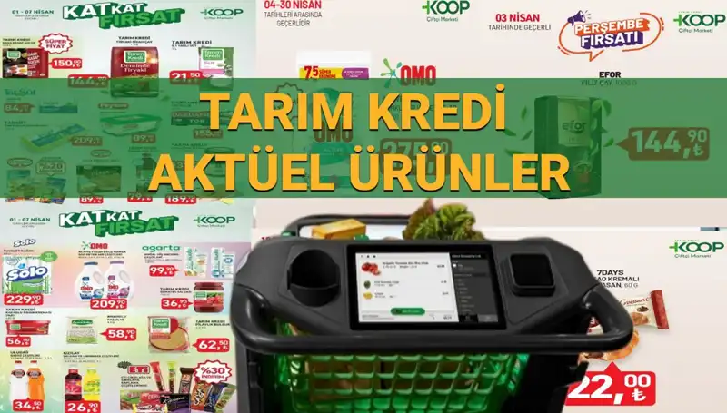 Tarım Kredi Kooperatifi Marketleri'nde Nisan Ayı İçin Müthiş İndirimler