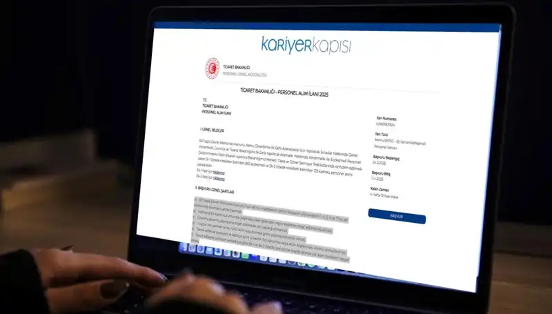 2025'te Ticaret Bakanlığı'na 988 Personel Alımı Yapılacak! Başvuru Tarihleri ve Şartlar