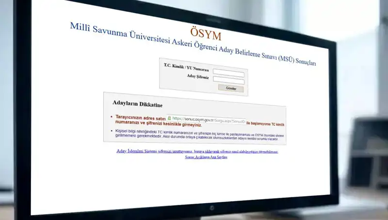 2025 MSÜ Sınav Sonuçları Açıklandı mı? ÖSYM'den Güncel Bilgiler